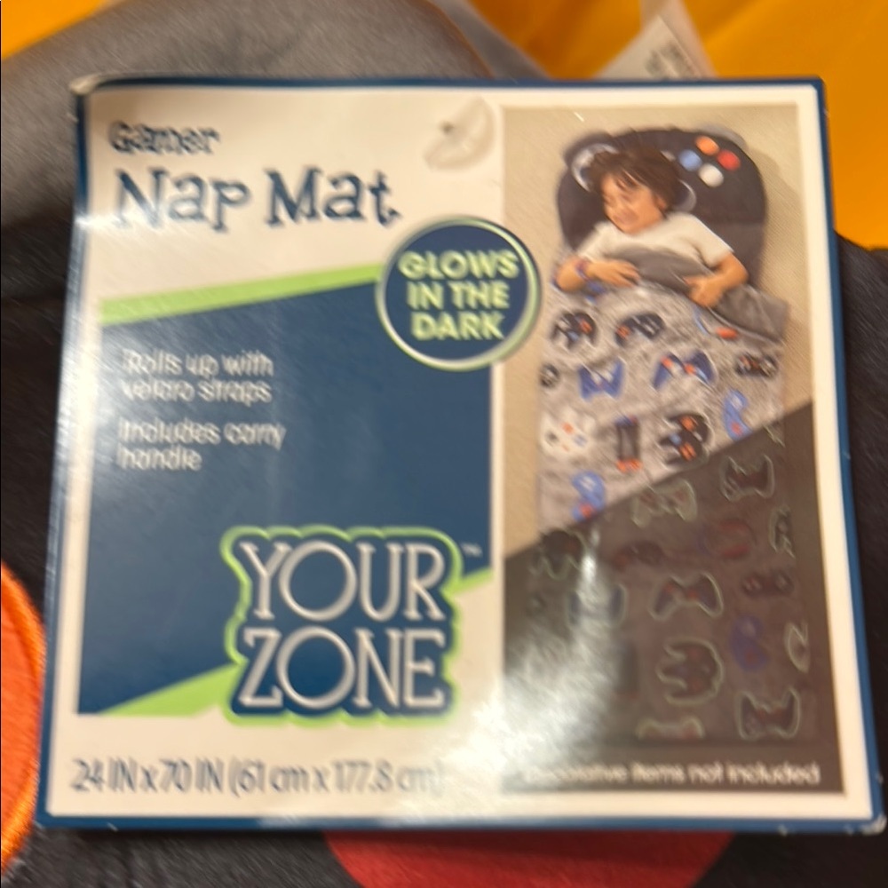 Your Zone Glow in the Dark Gamer Nap Mat